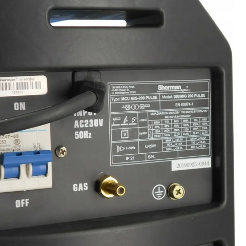 Sherman Spawarka DIGIMIG 200 Pulse Sherman Spawarka DIGIMIG 200 Pulse