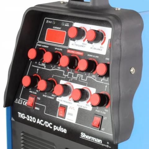 Sherman Spawarka TIG 320 AC/DC pulse Sherman Spawarka TIG 320 AC/DC pulse