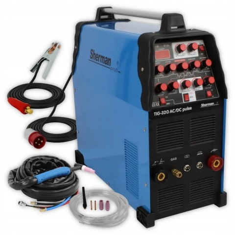 Sherman Spawarka TIG 320 AC/DC pulse Sherman Spawarka TIG 320 AC/DC pulse