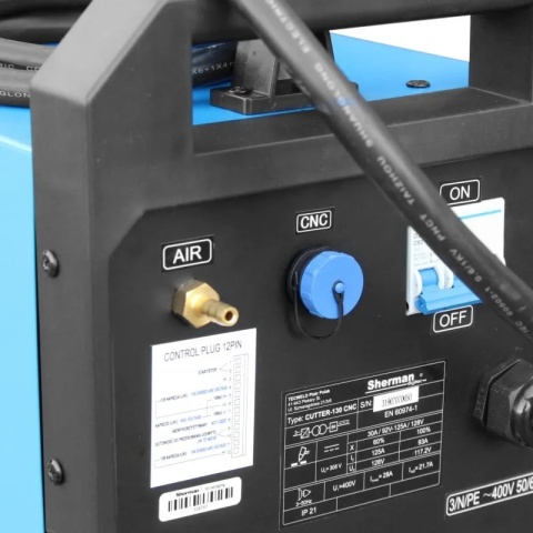 Sherman Przecinarka plazmowa CUTTER 130CNC Sherman Przecinarka plazmowa CUTTER 130CNC