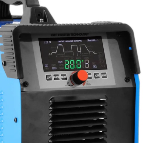 Sherman Spawarka DIGITIG 200 AC/DC Multipro Sherman Spawarka DIGITIG 200 AC/DC Multipro