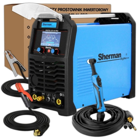 Sherman Spawarka DIGITIG 201 M-PRO AC/DC