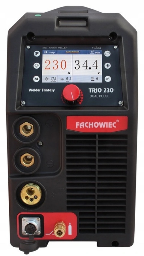 Welder Fantasy Spawarka 3w1 TRIO DUAL PULSE 230A Welder Fantasy Spawarka 3w1 TRIO DUAL PULSE 230A