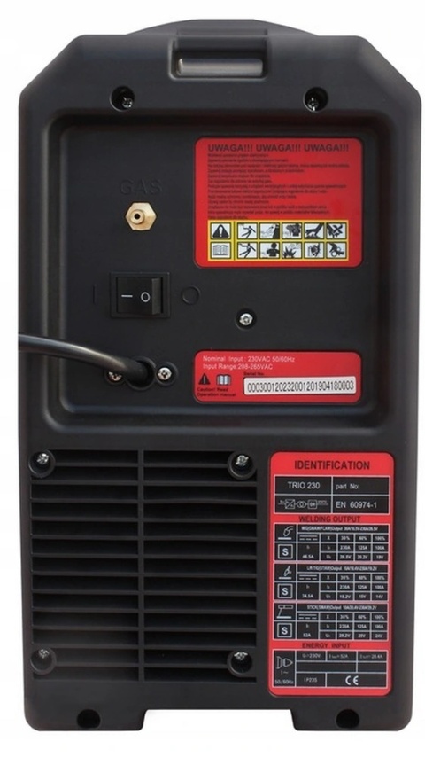 Welder Fantasy Spawarka 3w1 TRIO DUAL PULSE 230A Welder Fantasy Spawarka 3w1 TRIO DUAL PULSE 230A