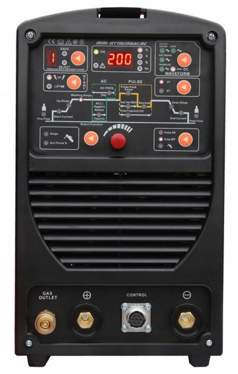Welder Fantasy Spawarka MINI JET TIG AC/DC 200 IGBT Welder Fantasy Spawarka MINI JET TIG AC/DC 200 IGBT