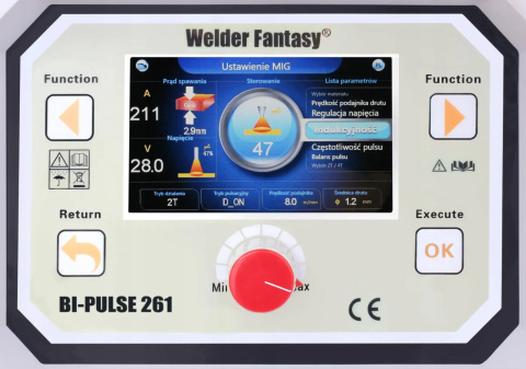 Welder Fantasy Spawarka PERFECT BI-PULSE 261 4x4 Welder Fantasy Spawarka PERFECT BI-PULSE 261 4x4