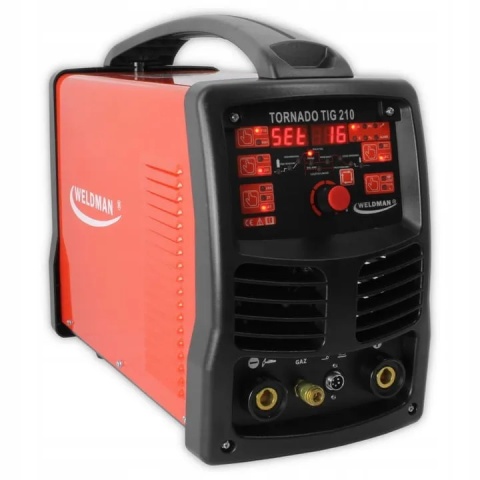Weldman Spawarka TORNADO TIG 210 AC/DC HF PULS Weldman Spawarka TORNADO TIG 210 AC/DC HF PULS