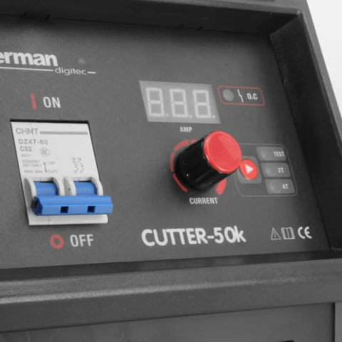 Sherman Przecinarka plazmowa CUTTER 50K ze sprężarką + wózek transportowy Sherman Przecinarka plazmowa CUTTER 50K ze sprężarką + wózek transportowy