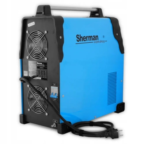 Sherman Spawarka TIG 201 AC/DC + Wózek transportowy + Butla gazowa Argon 8L 200Bar Sherman Spawarka TIG 201 AC/DC + Wózek transportowy + Butla gazowa Argon 8L 200Bar